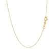 14k Yellow Gold Necklace with Interlocking Petite Rectangles