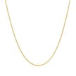 14k Yellow Gold Round Cable Link Chain 1.1mm