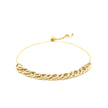 Adjustable Chain Bracelet in 14k Yellow Gold