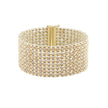 14k Two Tone Gold Red Carpet Bracelet (25.40 mm)