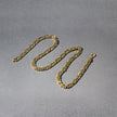 14k Yellow Gold Fancy Byzantine Chain Necklace