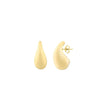 14k Yellow Gold Raindrop Studs