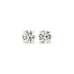 2 cttw Certified IGI Lab Grown Round Diamond Stud Earrings 14k Yellow Gold (G/VS2)