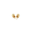 14k Yellow Gold Round Stud Earrings (5.0 mm)