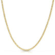 Ice Barrel Chain in 14k Yellow Gold (3.14 mm)