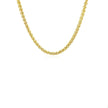 14k Yellow Gold 2.8mm Light Weight Wheat Chain