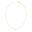 14K Yellow Gold Gemini Necklace