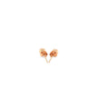 14k Rose Gold Ball Style Stud Earrings (4.0 mm)
