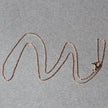 14k Rose Gold Diamond Cut Cable Link Chain 0.7mm