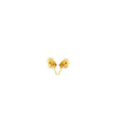 10k Yellow Gold Ball Style Stud Earrings (4.0 mm)