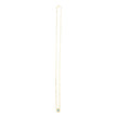 14k Yellow Gold MOP Evil Eye Necklace