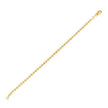 Moon Cut Bead Chain in 14k Yellow Gold (3.00 mm)