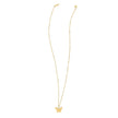 14k Yellow Gold Ppillon Butterfly Necklace