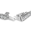 IGI Certified 14K White Gold 6.0 Cttw Lab Grown Diamond Tennis Bracelet