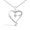 .925 Sterling Silver Diamond Accent 