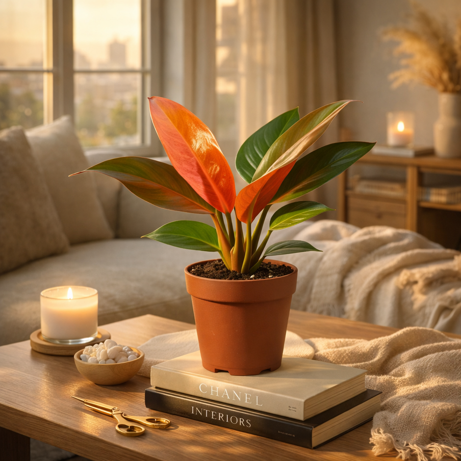 Philodendron 'Sun Red'