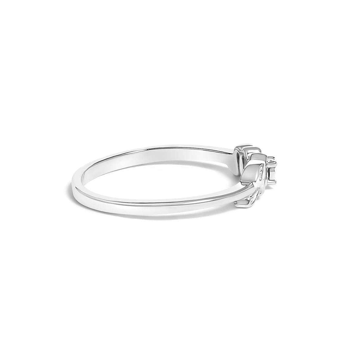 .925 Sterling Silver Diamond Accent 