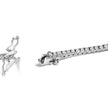 14K White Gold Classic 1 1/2 Cttw Diamond Tennis Bracelet