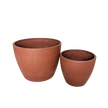 Black and TerraCotta Eco Pots