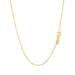 14k Yellow Gold Round Snake Chain 0.7mm