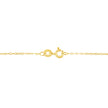 AGS Certified 14K Yellow Gold 2.0 Cttw Baguette and Brilliant Round-Cut Diamond Journey 18