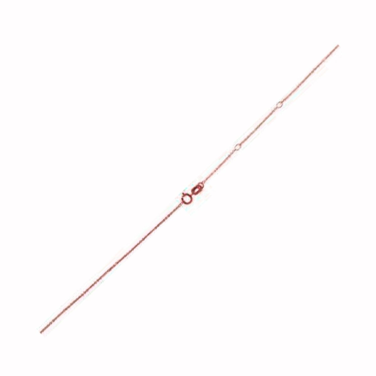 Adjustable Cable Chain in 14k Rose Gold (0.97 mm) - Necklaces - Custom Crafting Alliance, LLC