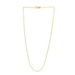 Adjustable Cable Chain in 14k Yellow Gold (0.97 mm) - Necklaces - Custom Crafting Alliance, LLC