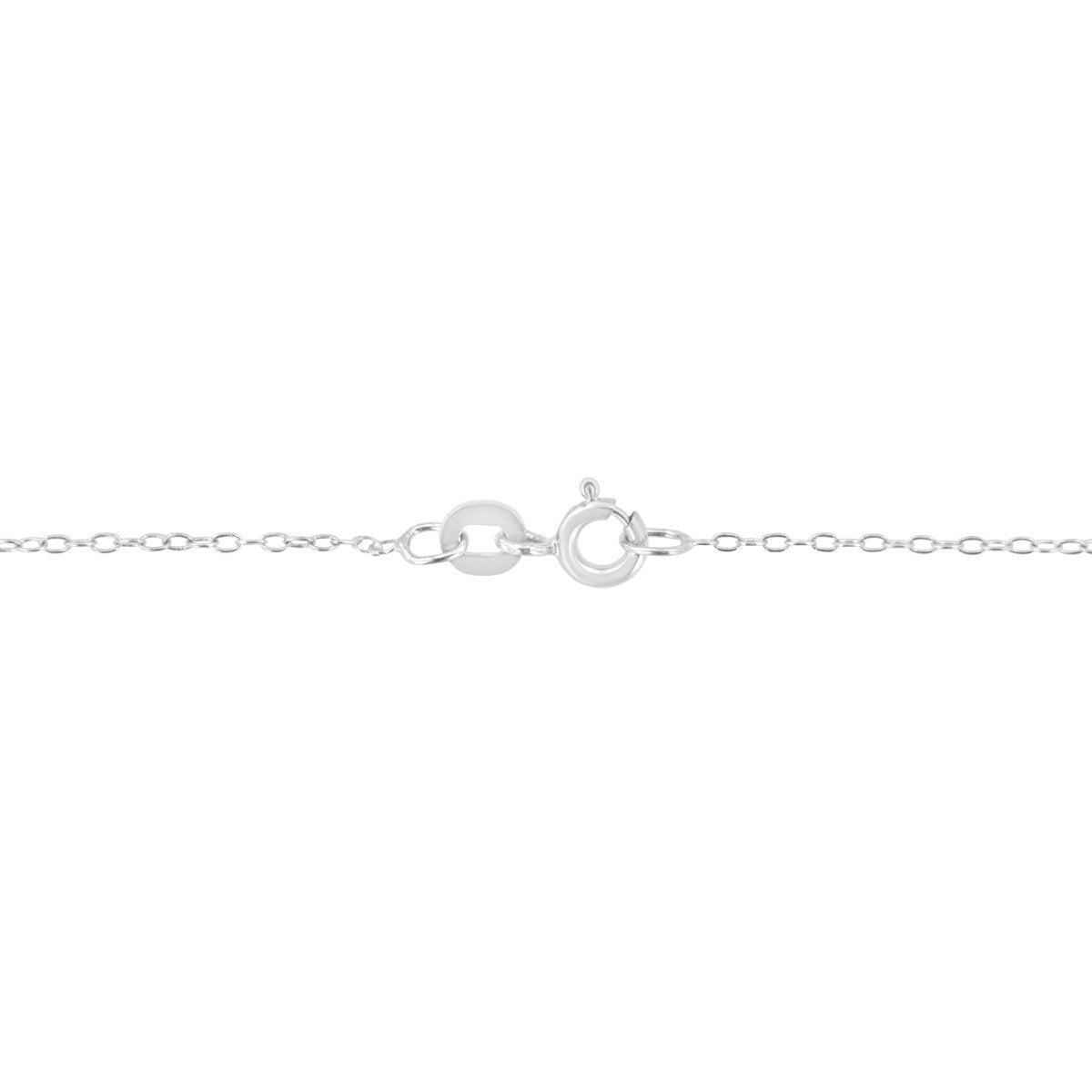AGS Certified 10K White Gold 1/5 Cttw Bezel Set Round Diamond Solitaire 16-18