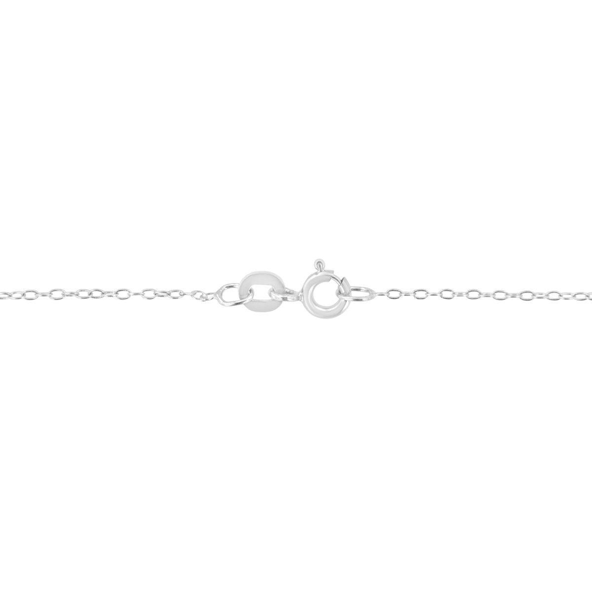 AGS Certified 10K White Gold 1/5 Cttw Bezel Set Round Diamond Solitaire 16-18