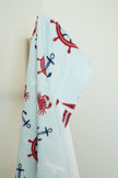 Ahoy Little One Hooded Baby Towel - Hooded Towels - Custom Crafting Alliance, LLC