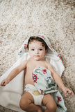 Ahoy Little One Hooded Baby Towel - Hooded Towels - Custom Crafting Alliance, LLC