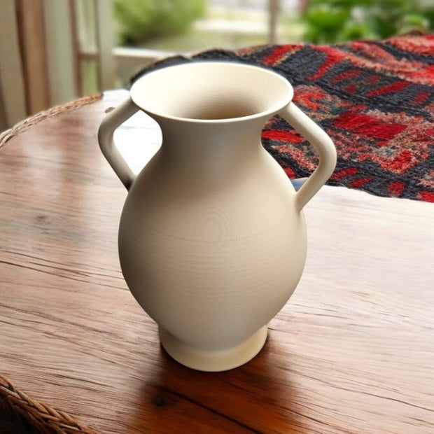 Ancient Greek Amphora Replica - A Timeless Decorative Vase - Vase - Custom Crafting Alliance, LLC