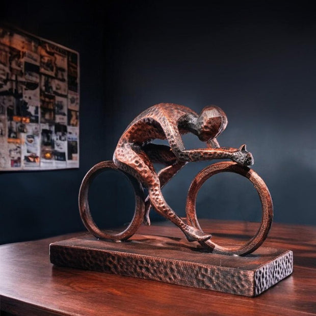 Athletic Motion Sculpture, 3D Printed Sports Art Decor, Modern Athlete Figure for Home Gym or Office, Unique Sports Gift - Artwork - Custom Crafting Alliance, LLC