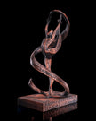 Athletic Motion Sculpture, 3D Printed Sports Art Decor, Modern Athlete Figure for Home Gym or Office, Unique Sports Gift - Artwork - Custom Crafting Alliance, LLC