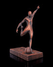 Athletic Motion Sculpture, 3D Printed Sports Art Decor, Modern Athlete Figure for Home Gym or Office, Unique Sports Gift - Artwork - Custom Crafting Alliance, LLC