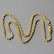 2.4mm 14k Yellow Gold Round Box Chain
