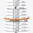 12.33 Carat Genuine Orange Sapphire and White Diamond 14K Yellow Gold Bracelet
