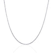 10k White Gold Solid Diamond Cut Rope Chain 1.4mm