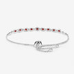 1.80 Carat Genuine Garnet .925 Sterling Silver Bracelet