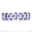 1.75 Carat Genuine Tanzanite .925 Sterling Silver Ring