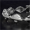 14K Yellow Gold Plated 1.07 Carat Genuine White Diamond Sterling Silver Bracelet
