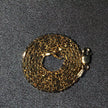 14k Yellow Gold Diamond-Cut Alternating Bead Chain 1.5mm