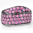 2.33 Carat Genuine Ruby .925 Sterling Silver Ring