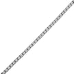 14K White Gold 1.0 Cttw Miracle Set Round-Cut Lab Grown Diamond Illusion Tennis Bracelet (F-G Color, VS2-SI1 Clarity) Size 7