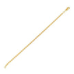 Moon Cut Bead Chain in 14k Yellow Gold (3.00 mm)