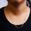 Solid 14K Yellow Gold 2.5mm Paperclip Chain Necklace Unisex 18