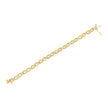 10K Yellow Gold Round-Cut Diamond Infinite Love Bracelet (1.00 cttw, I-J Color, I2-I3 Clarity)