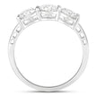 1.50 Carat Genuine Lab Grown Diamond 14K White Gold Ring