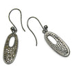 1.20 Carat Genuine Diamond .925 Sterling Silver Earrings