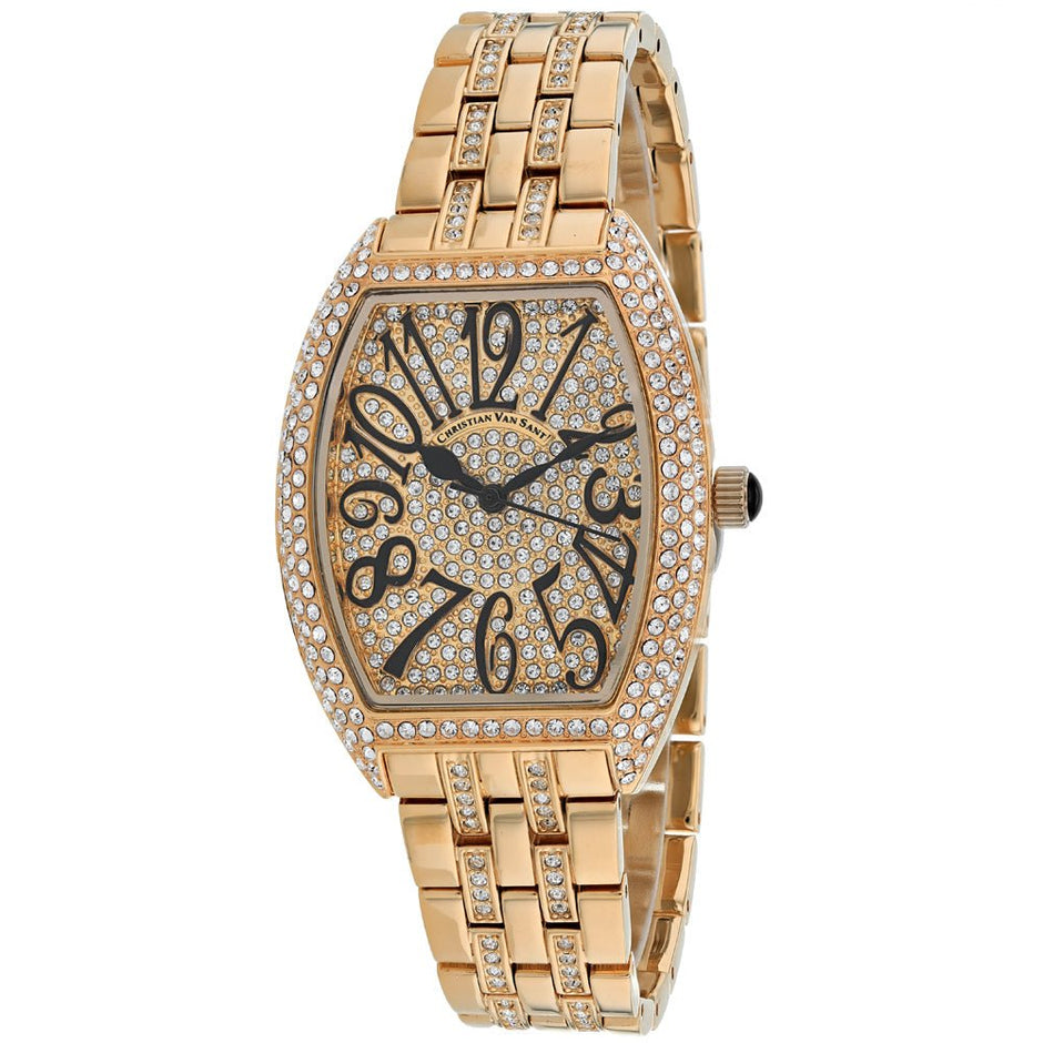 Christian Van Sant Women's Elegant Sparkle - Watches - Custom Crafting Alliance, LLC
